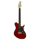 Aria J Series J-1 Electric Guitar in Candy Apple Red